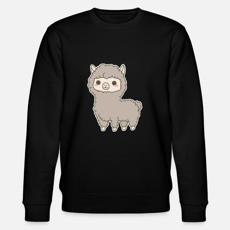 Alpaka - Stanley/Stella Unisex Bio-Sweatshirt CHANGER  - Schwarz
