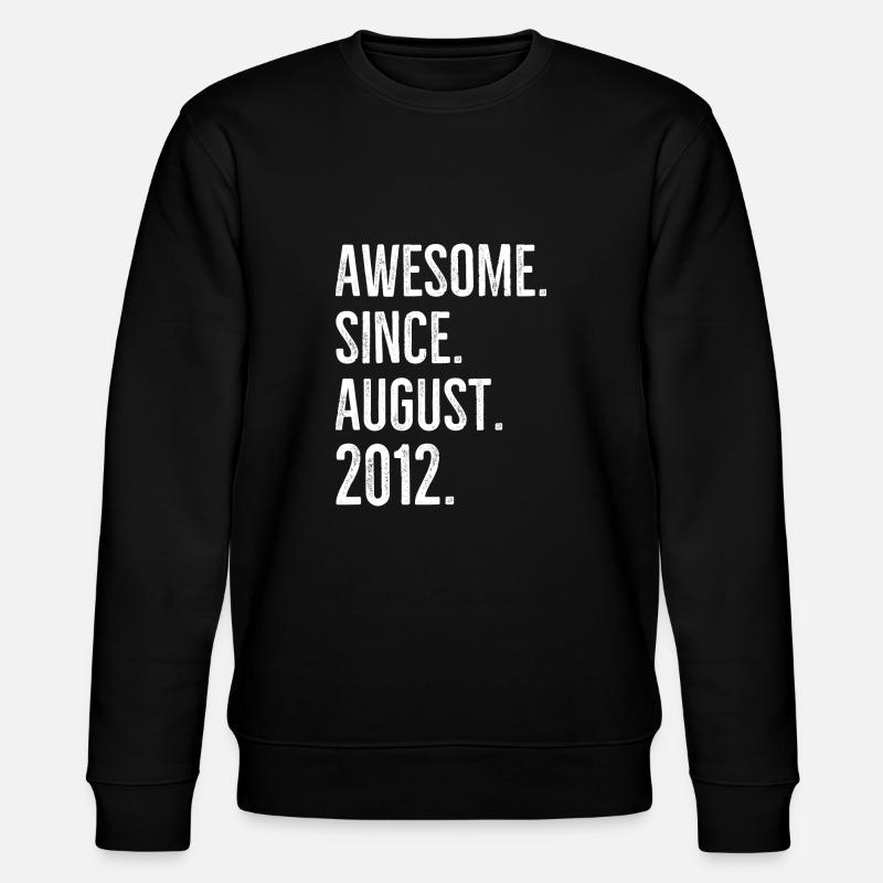 Génial depuis août 2012 - Sweat bio CHANGER Stanley/Stella Unisexe - noir
