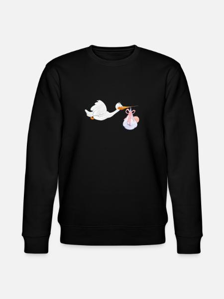 Un bébé arrive - Sweat bio CHANGER Stanley/Stella Unisexe - noir