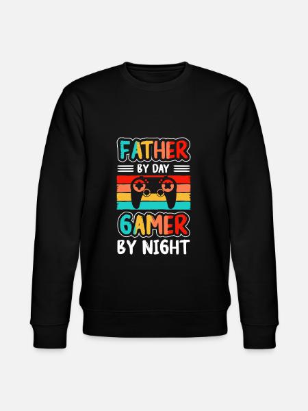Nerd Online-Game Geek - Stanley/Stella CHANGER Unisex Organic Sweatshirt - black