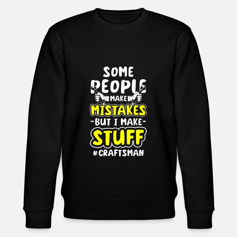 Travail d’outillage Charpentier Humour - Sweat bio CHANGER Stanley/Stella Unisexe - noir
