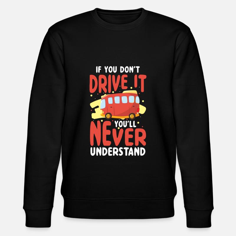 Travail de chauffeur - Sweat bio CHANGER Stanley/Stella Unisexe - noir