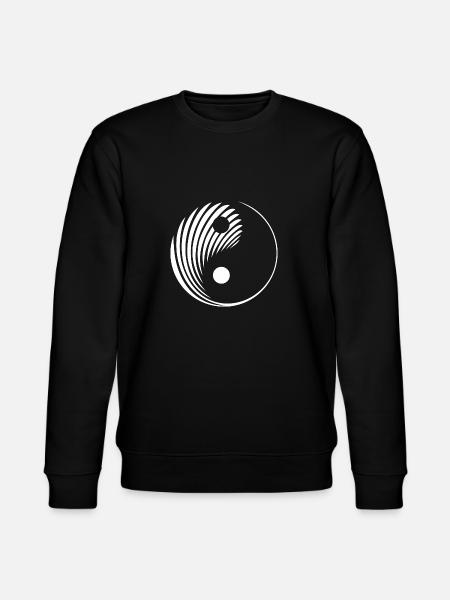Yin Yang - Stanley/Stella Unisex Bio-Sweatshirt CHANGER - Schwarz