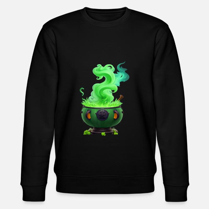 Chaudron de sorcière - Sweat bio CHANGER Stanley/Stella Unisexe - noir