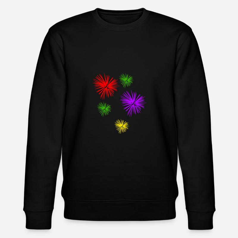 Feuerwerk - Stanley/Stella Unisex Bio-Sweatshirt CHANGER  - Schwarz