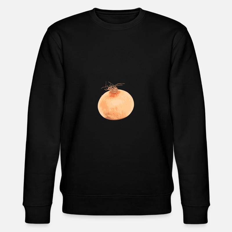 Zwiebel - Stanley/Stella Unisex Bio-Sweatshirt CHANGER  - Schwarz