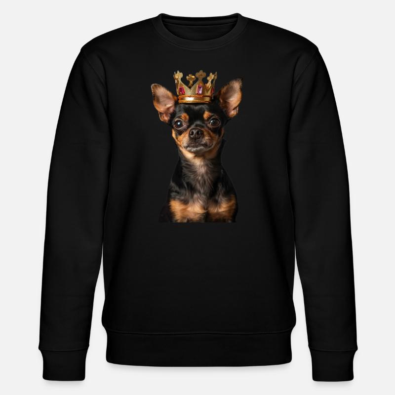 Chihuahua - Stanley/Stella CHANGER Unisex Organic Sweatshirt - black