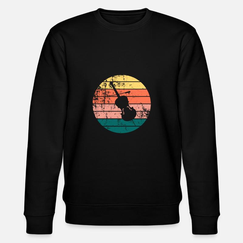 Violoncelle - Sweat bio CHANGER Stanley/Stella Unisexe - noir