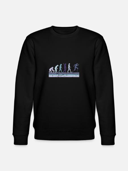 Evolution of Para Running - Stanley/Stella CHANGER Unisex Organic Sweatshirt - black