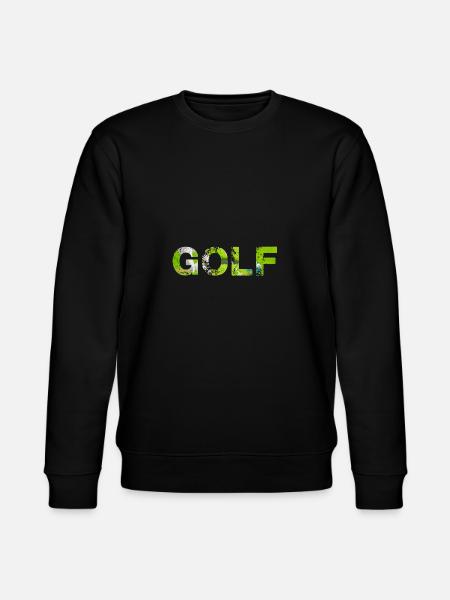 Golf,Font,Typo,Sport - Sweat bio CHANGER Stanley/Stella Unisexe - noir