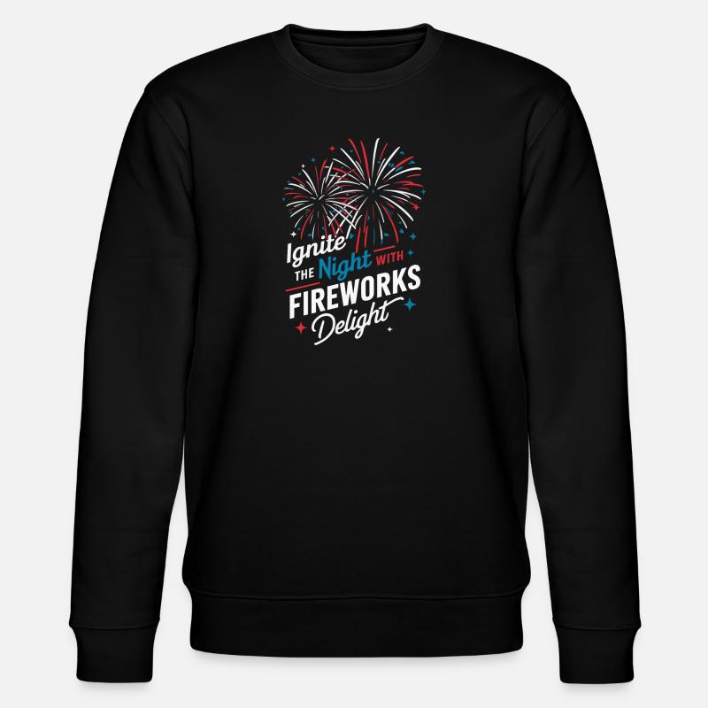 Pyrotechnie Feux d’artifice Pyrotechnie - Sweat bio CHANGER Stanley/Stella Unisexe - noir