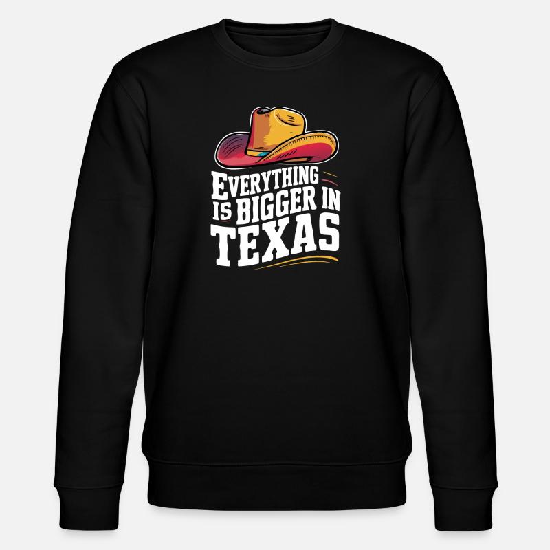 État du Texas Texans Texas - Sweat bio CHANGER Stanley/Stella Unisexe - noir
