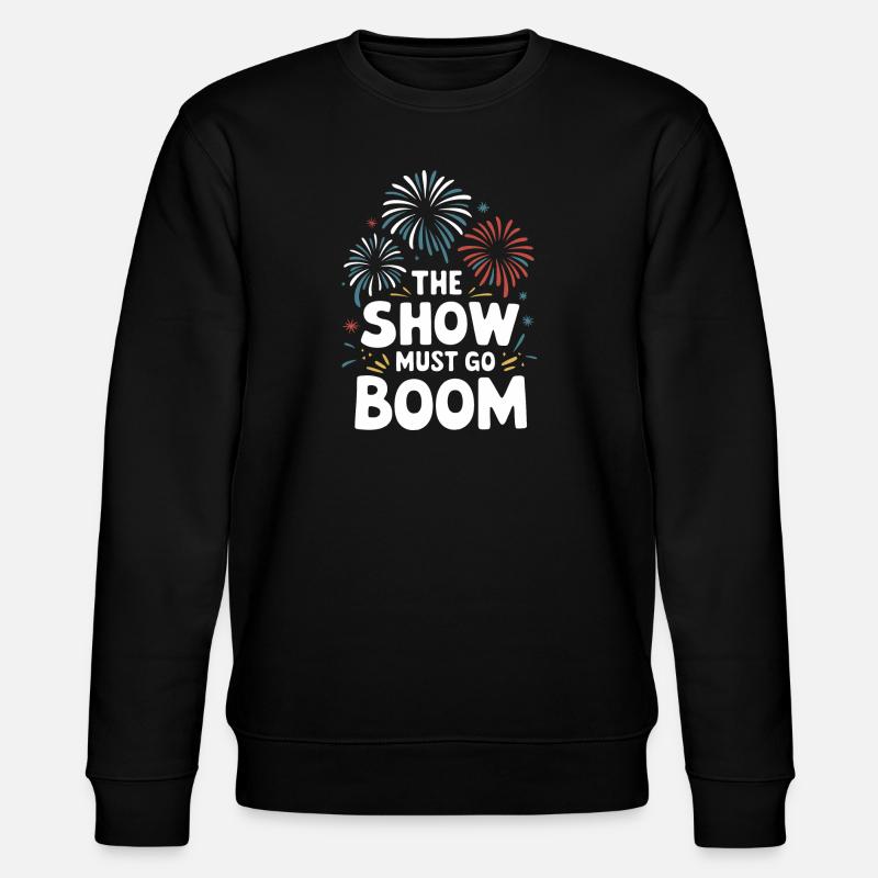 Pyrotechnie Feux d’artifice Pyrotechnie - Sweat bio CHANGER Stanley/Stella Unisexe - noir