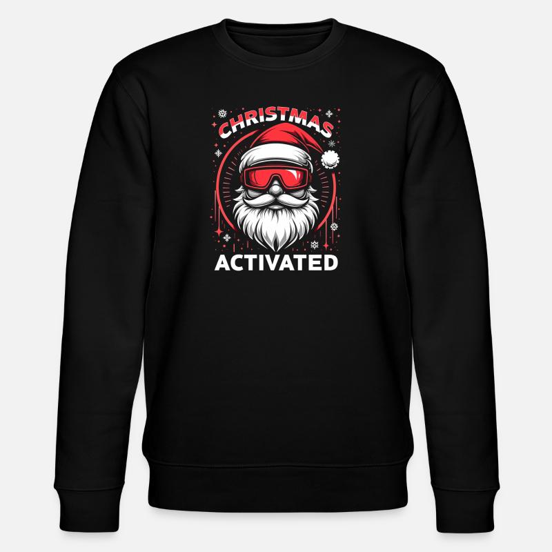 Mode Noël activé - Sweat bio CHANGER Stanley/Stella Unisexe - noir