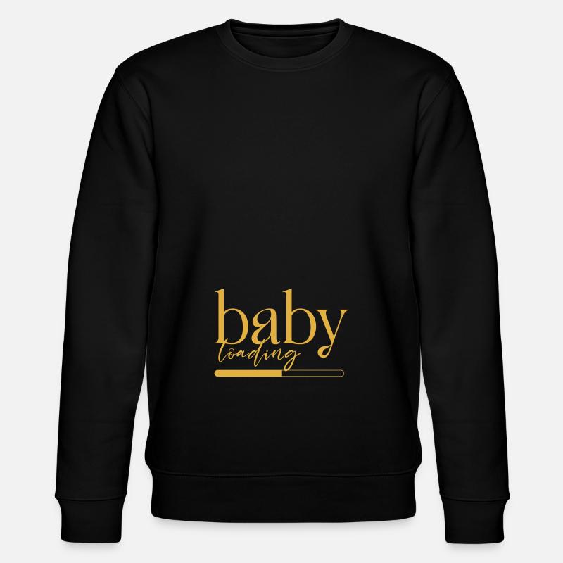 Baby-Loading - Stanley/Stella Unisex Bio-Sweatshirt CHANGER  - Schwarz