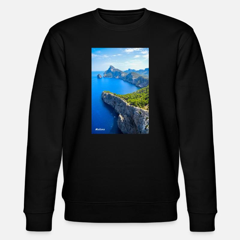 Mallorca Cap Formentor - Stanley/Stella Unisex Bio-Sweatshirt CHANGER  - Schwarz