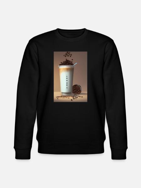 Coffee, coffee beans - Stanley/Stella CHANGER Unisex Organic Sweatshirt - black