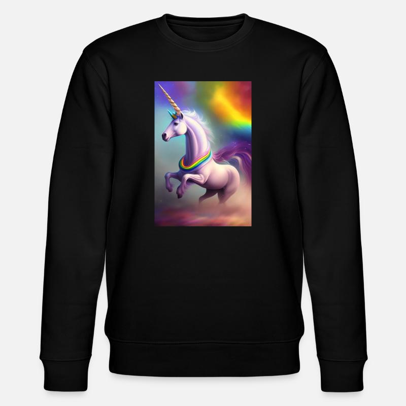 Licorne - Sweat bio CHANGER Stanley/Stella Unisexe - noir