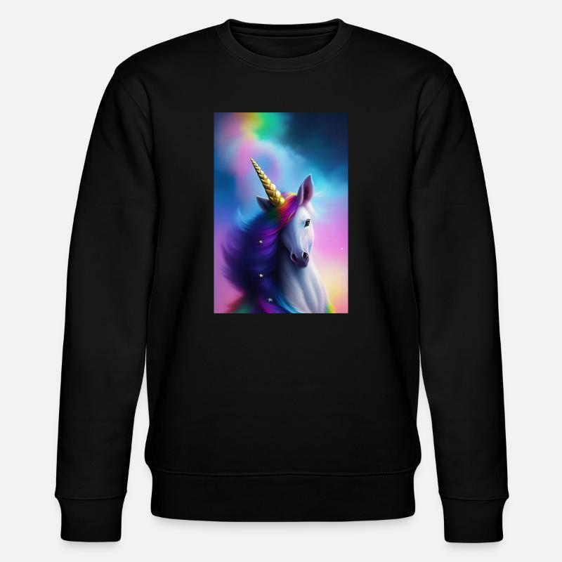 Licorne - Sweat bio CHANGER Stanley/Stella Unisexe - noir