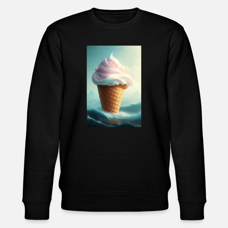 Glace - Sweat bio CHANGER Stanley/Stella Unisexe - noir