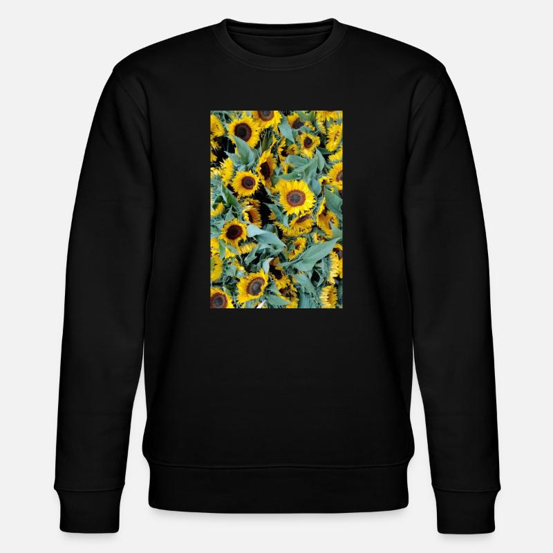 SONNENBLUMENSTIMMUNG - Stanley/Stella Unisex Bio-Sweatshirt CHANGER  - Schwarz