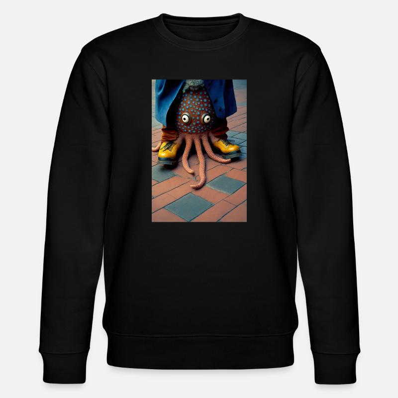 Anthropomorph 07 - Stanley/Stella Unisex Bio-Sweatshirt CHANGER  - Schwarz