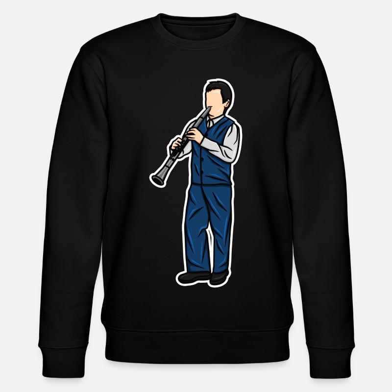 Petit clarinettiste - Sweat bio CHANGER Stanley/Stella Unisexe - noir