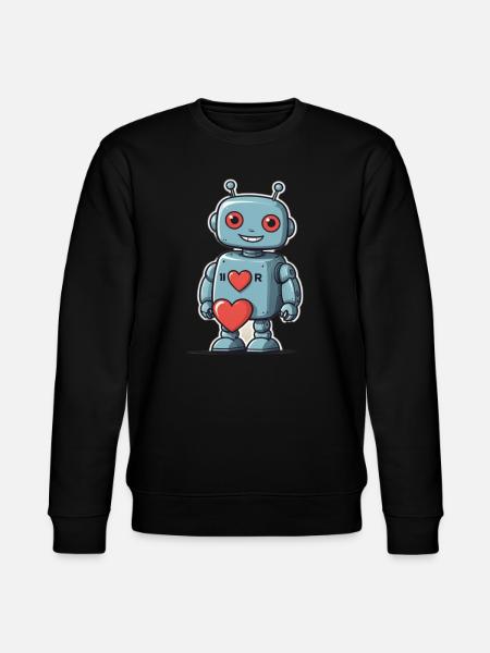 J’adore les robots - Sweat bio CHANGER Stanley/Stella Unisexe - noir