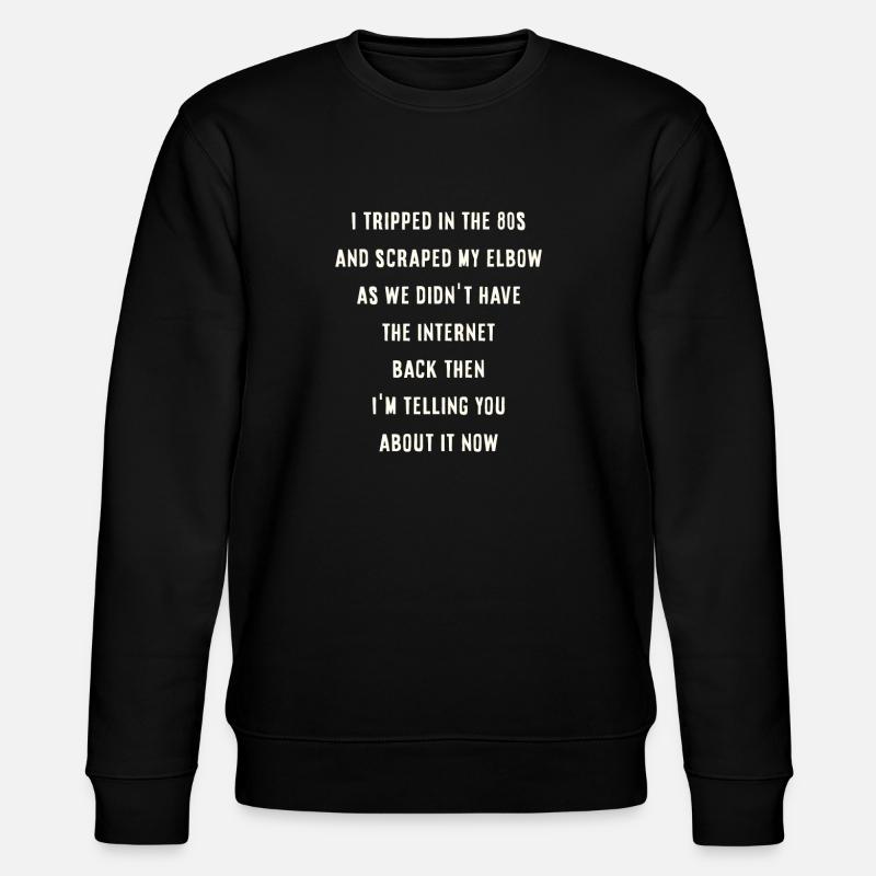 Miroir temporel - Sweat bio CHANGER Stanley/Stella Unisexe - noir