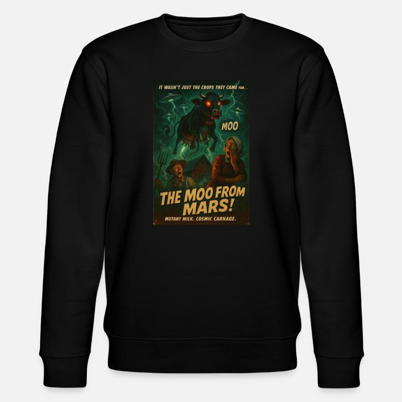 Le Moo de Mars - Sweat bio CHANGER Stanley/Stella Unisexe - noir