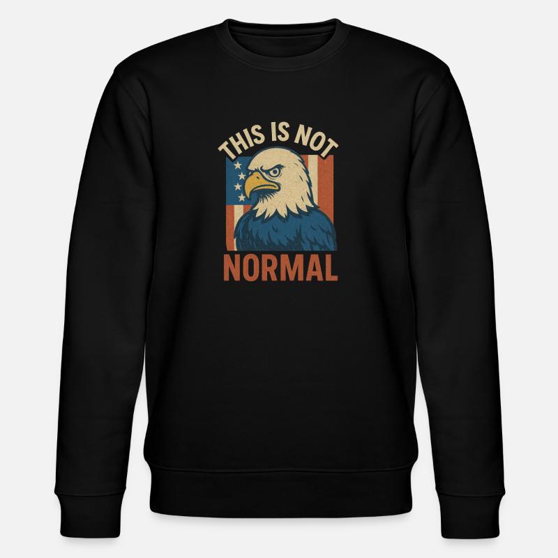 Pas un Patriot Eagle normal - Sweat bio CHANGER Stanley/Stella Unisexe - noir