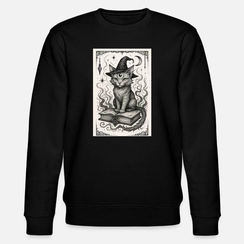 Hexenhafte Yuumi - Stanley/Stella Unisex Bio-Sweatshirt CHANGER  - Schwarz