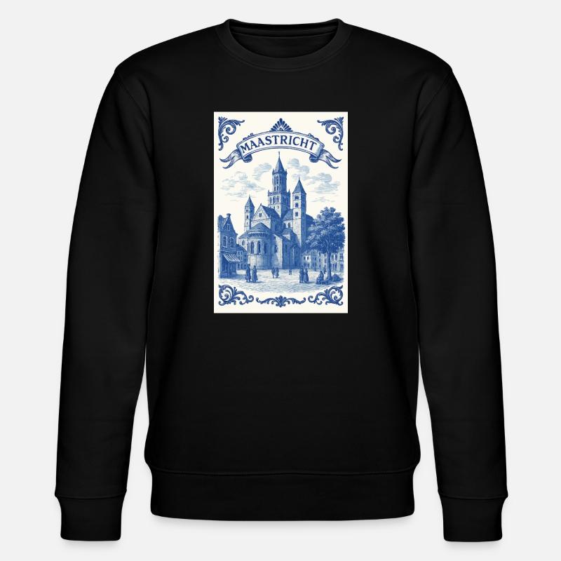 Saint Servatius Basilica Maastricht - Stanley/Stella CHANGER Unisex Organic Sweatshirt - black