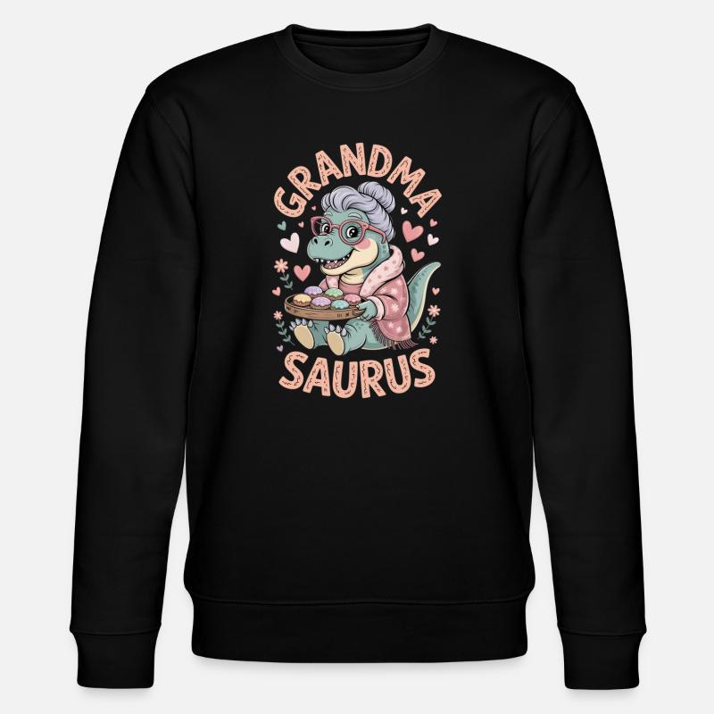 grand-mère saurus grand-mère - Sweat bio CHANGER Stanley/Stella Unisexe - noir