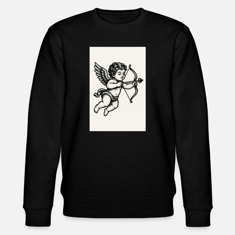 Engel - Stanley/Stella Unisex Bio-Sweatshirt CHANGER  - Schwarz