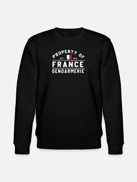 Gendarmerie Est 1972 - Sweat bio CHANGER Stanley/Stella Unisexe - noir