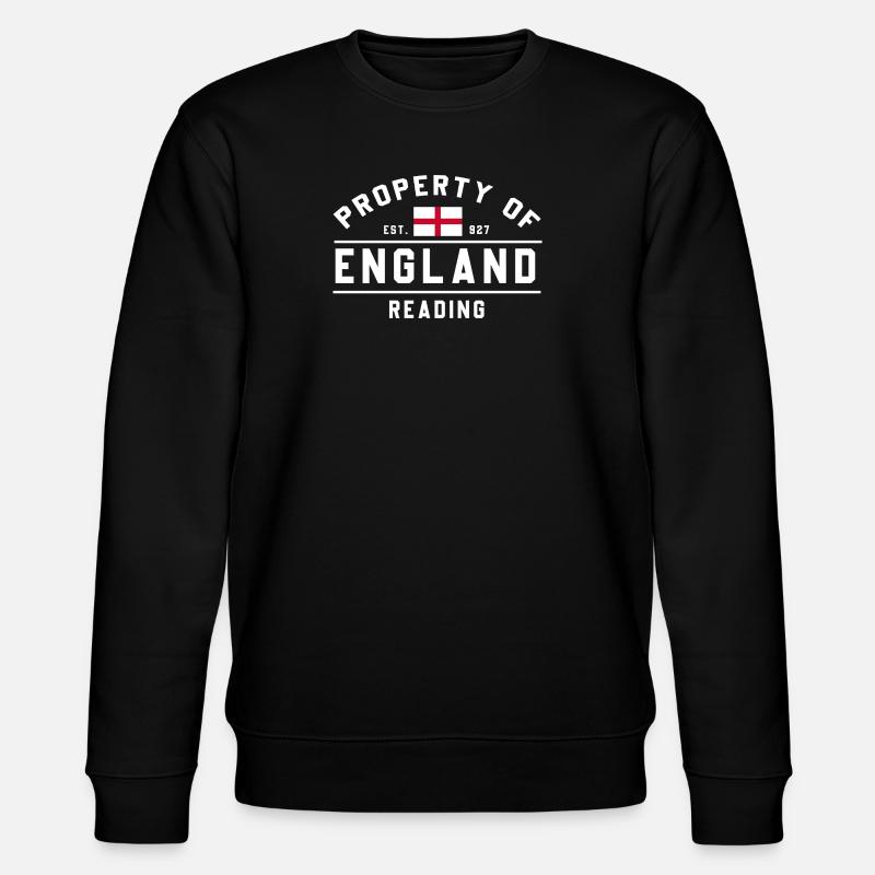 Angleterre Reading Crest - Sweat bio CHANGER Stanley/Stella Unisexe - noir