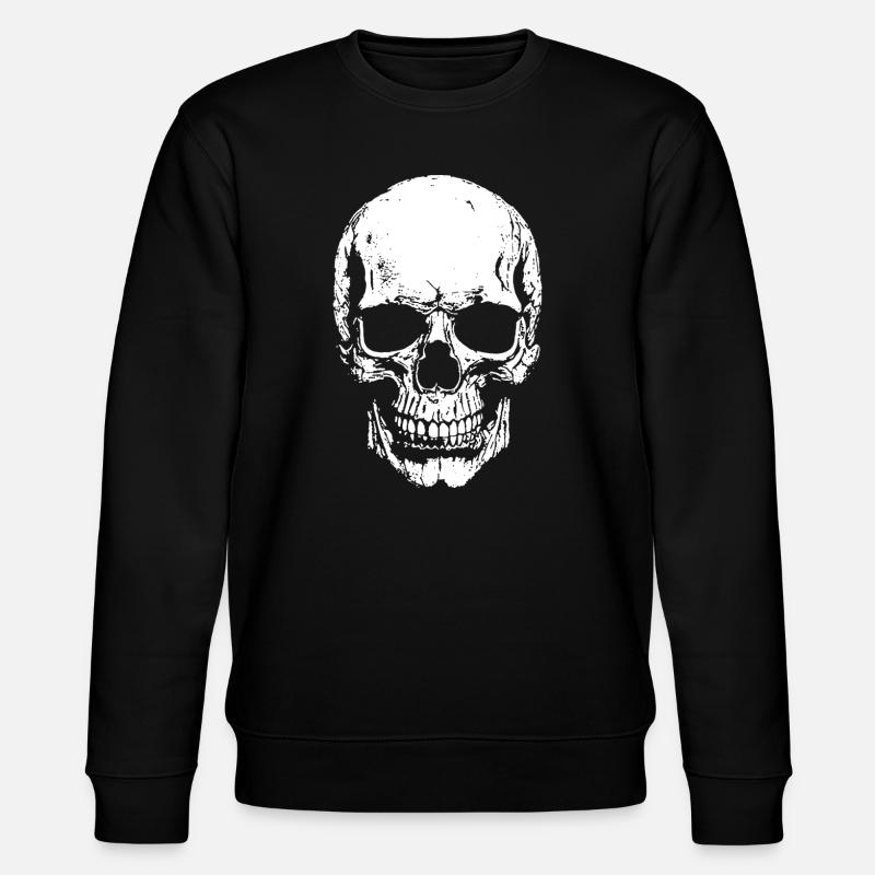 Impression de contraste crânienne - Sweat bio CHANGER Stanley/Stella Unisexe - noir