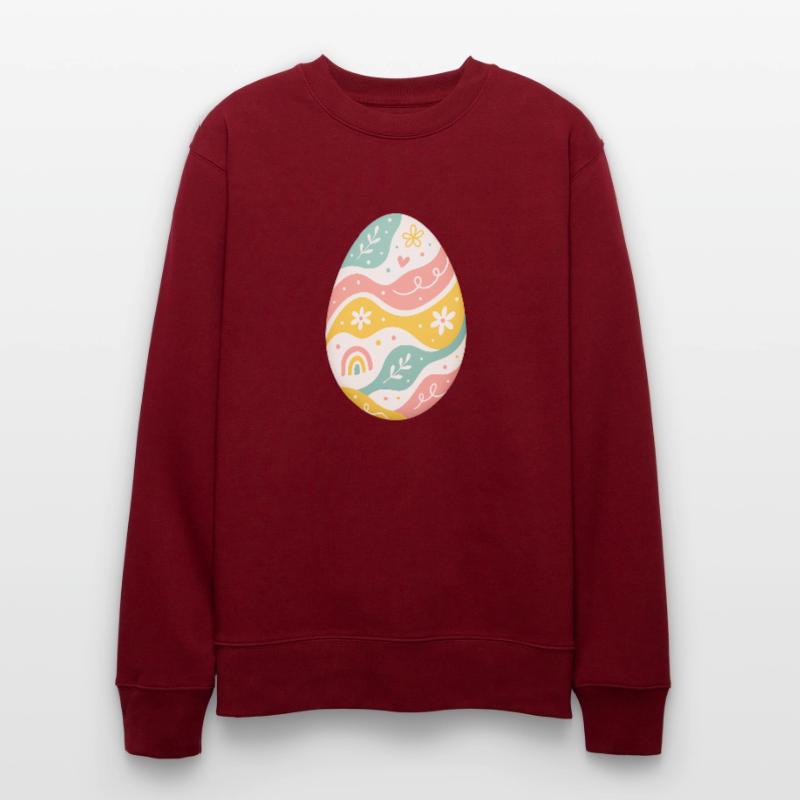 Pastel Easter Egg Pattern Stanley/Stella CHANGER Unisex Organic Sweatshirt