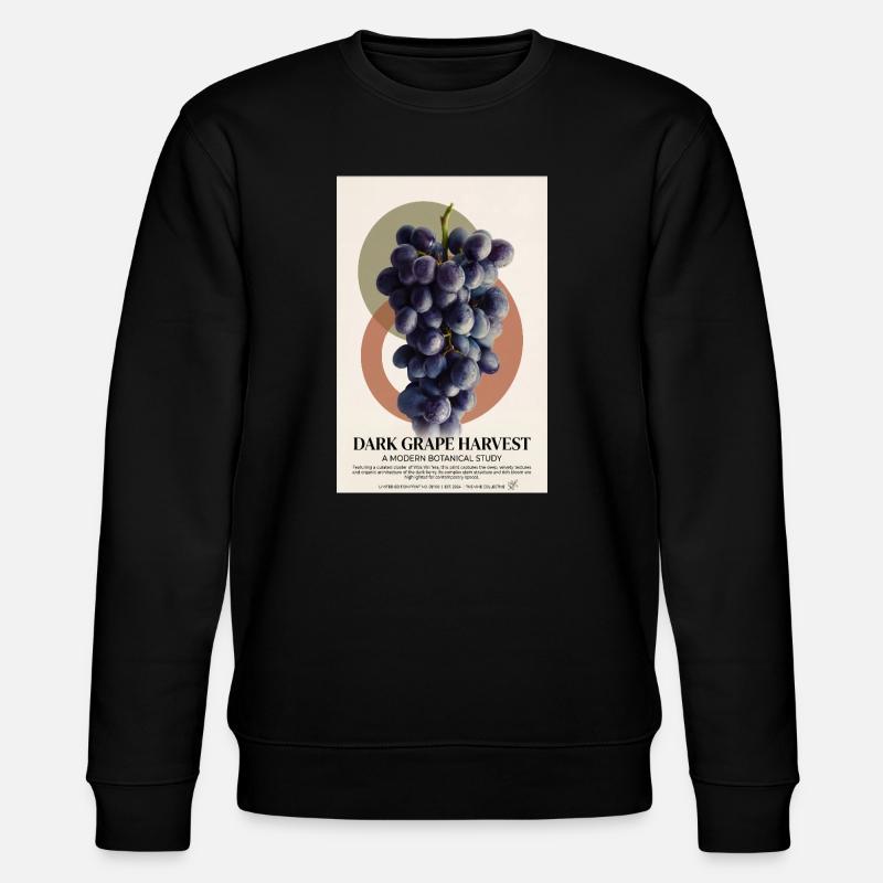 Vendange du raisin noir - Sweat bio CHANGER Stanley/Stella Unisexe - noir