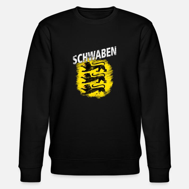 Schwaben - Stanley/Stella Unisex Bio-Sweatshirt CHANGER  - Schwarz