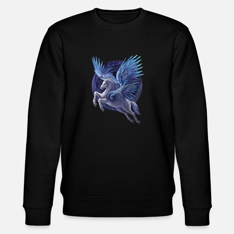 Pegasus - Stanley/Stella CHANGER Unisex Organic Sweatshirt - black