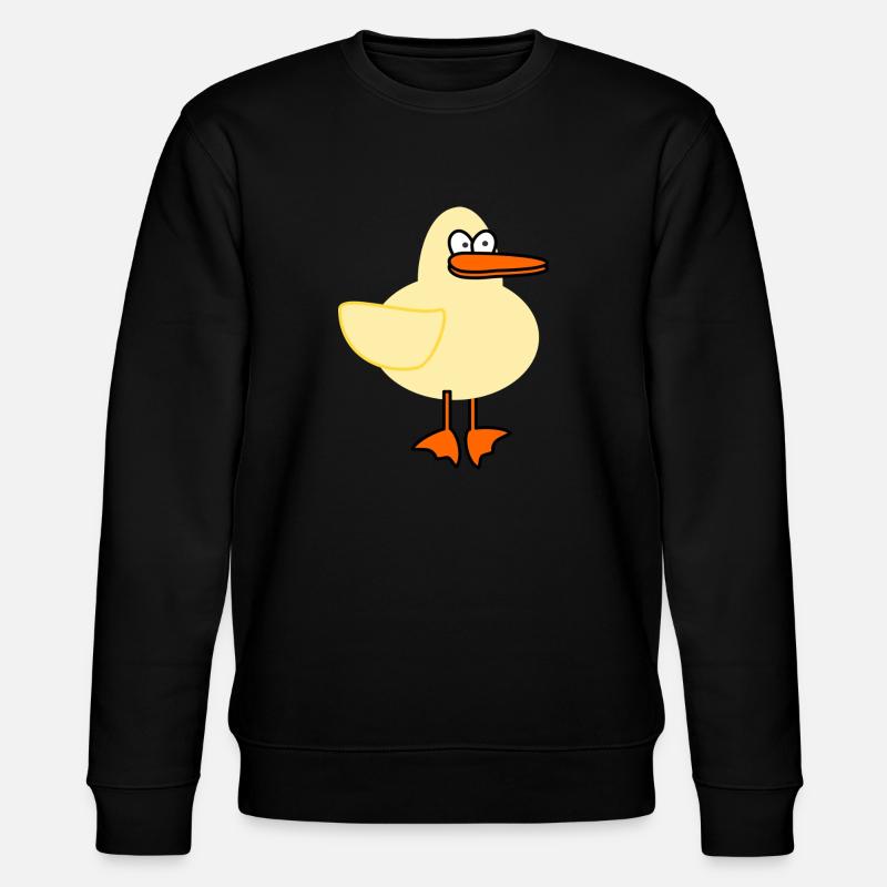 Ente - Stanley/Stella Unisex Bio-Sweatshirt CHANGER  - Schwarz