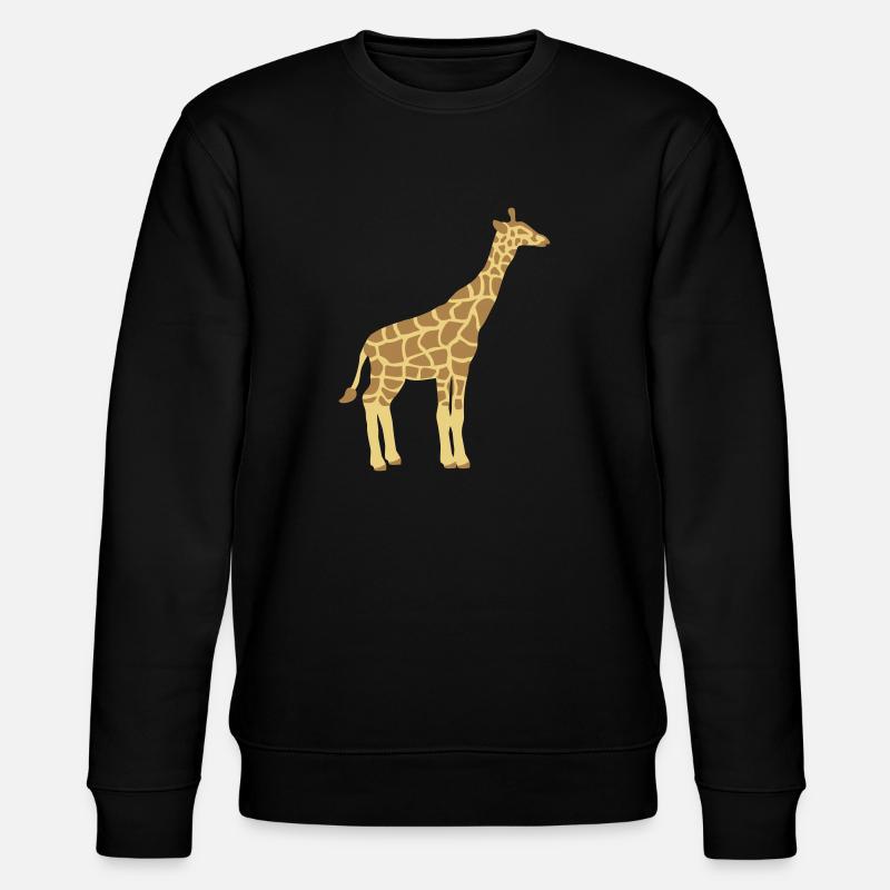 Girafe pour les enfants - Sweat bio CHANGER Stanley/Stella Unisexe - noir