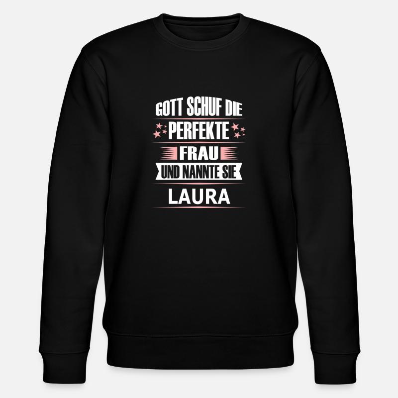 LAURA - Stanley/Stella Unisex Bio-Sweatshirt CHANGER  - Schwarz