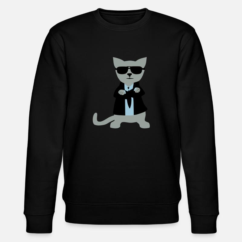 Bodyguard Cat - Sweat bio CHANGER Stanley/Stella Unisexe - noir