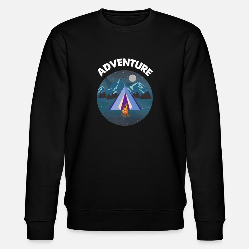 Aventure - Sweat bio CHANGER Stanley/Stella Unisexe - noir