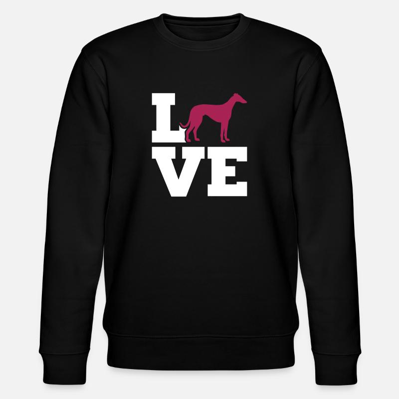 Whippet - Stanley/Stella Unisex Bio-Sweatshirt CHANGER  - Schwarz