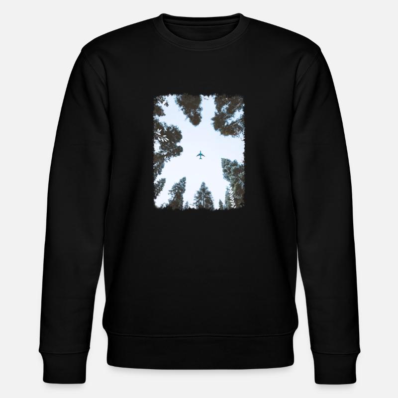 Forêt - Sweat bio CHANGER Stanley/Stella Unisexe - noir