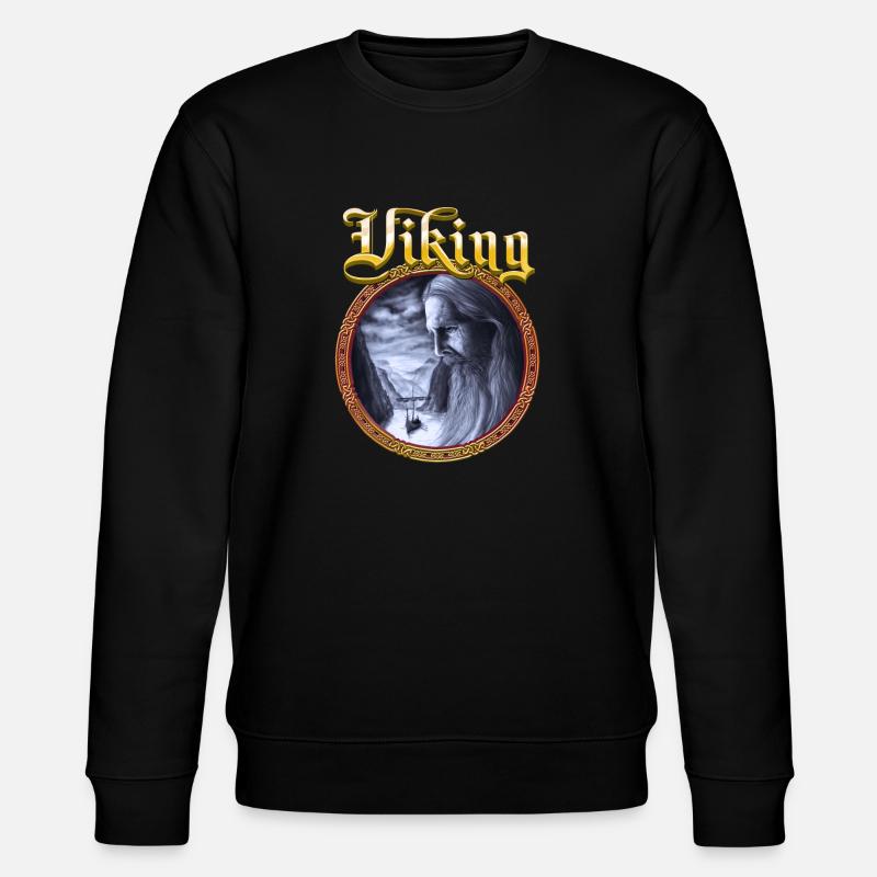Viking - Stanley/Stella Unisex Bio-Sweatshirt CHANGER  - Schwarz